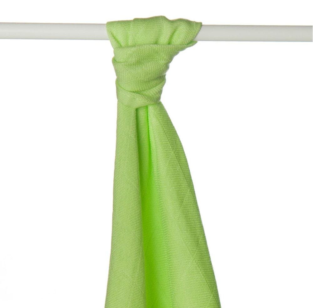XKKO Bambusová osuška/plienka 90x100 cm, zelená